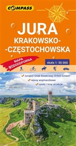 Obrazek Jura Krakowsko-Częstochowska Mapa wodoodporna 1:50 000