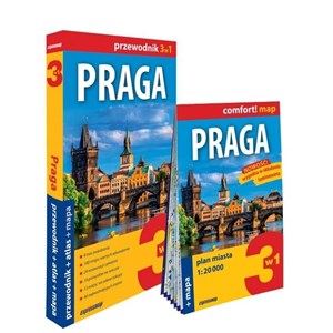 Obrazek Praga 3w1 (przewodnik + atlas + mapa)