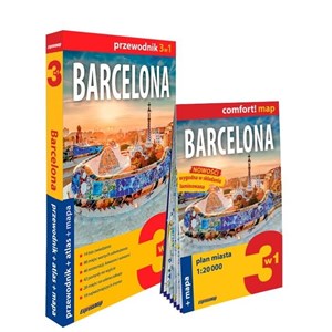 Picture of Barcelona 3w1 przewodnik + atlas + mapa