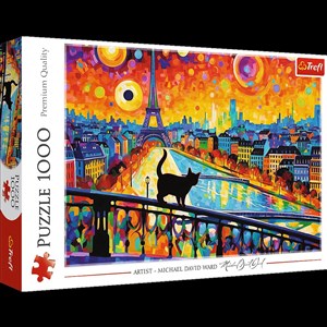 Obrazek Puzzle 1000 Kot w Paryżu 10795