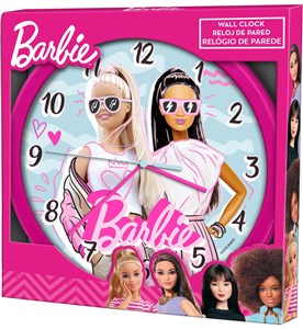 Obrazek Zegar ścienny Barbie 25cm. BB00014