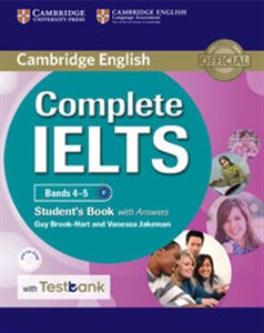 Picture of Complete IELTS Bands 4-5 Student's Book with Answers with CD-ROM with Testbank