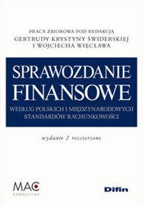 Picture of Sprawozdanie finansowe według polskich i międzynarodowych standardów rachunkowości