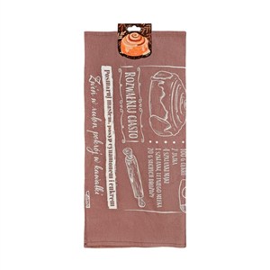 Obrazek Ścierka z przepisem na cynamonki