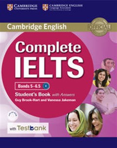 Picture of Complete IELTS Bands 5-6.5 Student's Book with Answers with CD-ROM with Testbank
