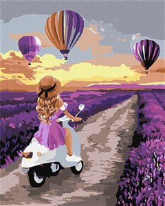 Picture of Malowanie po numerach - Prowansja 40x50cm