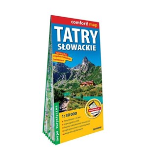 Obrazek Tatry słowackie / Tatry slovenské laminowana mapa turystyczna 1:30 000