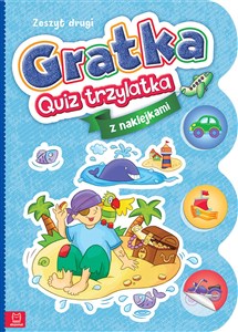 Picture of Gratka-Quiz trzylatka Zeszyt drugi