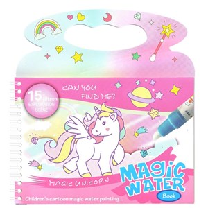 Obrazek Magic Water Book Unicorn