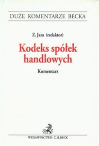 Obrazek Kodeks spółek handlowych Komentarz