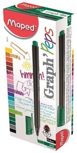 Picture of Cienkopis Graph Peps zielony 12 sztuk