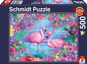 Picture of Puzzle 500 PQ Flamingi