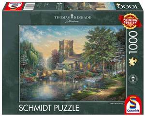 Obrazek Puzzle 1000 Thomas Kinkade, Kaplica