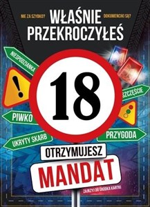 Obrazek Karnet Urodziny 18