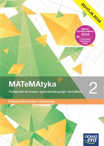 Picture of Matematyka 2 Podręcznik Zakres podstawowy i rozszerzony Liceum Technikum