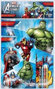 Picture of Zestaw kolorowanek z kredkami. Avengers Assemble
