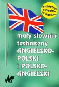 Picture of Mały słownik techniczny angielsko polski i polsko angielski