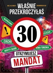 Obrazek Karnet Urodziny 30