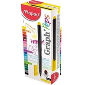 Picture of Cienkopis Graph Peps żółty 12 sztuk
