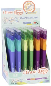 Obrazek Display Długopis wymazywalny Ergo Boys niebieski MG display 30 szt.