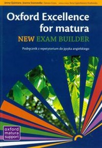 Picture of Oxford Exellence for Matura New Exam builder podręcznik z repetytorium z płytą CD Szkoła ponadgimnazjalna