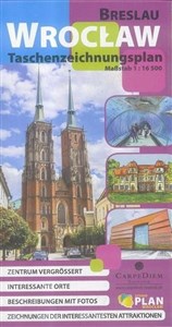 Picture of Plan kieszonkowy rys.-Wrocław w.niemiecka 1:16 500