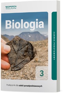 Obrazek Biologia 3 Podręcznik Zakres podstawowy Szkoła ponadpodstawowa