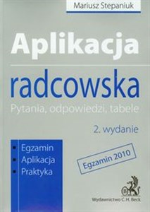 Picture of Aplikacja radcowska Pytania, odpowiedzi, tabele