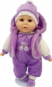 Obrazek Lalka bobas mówi i śpiewa 35cm