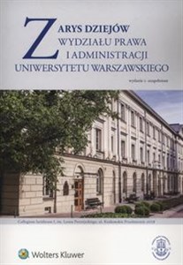 Picture of Zarys dziejów Wydziału Prawa i Administracji Uniwersytetu Warszawskiego
