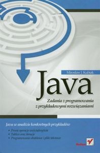 Picture of Java Zadania z programowania z przykładowymi