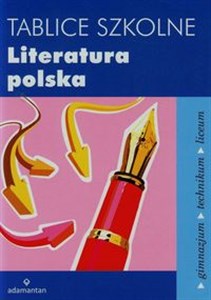 Picture of Tablice szkolne Literatura polska gimnazjum, technikum, liceum