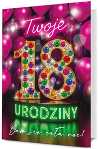 Obrazek Karnet Mega Urodziny 18