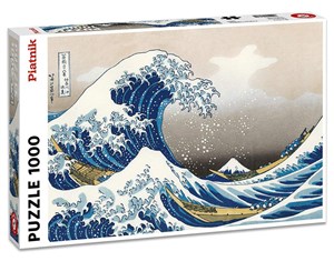 Picture of Puzzle Piatnik Hokusai Wielka fala 1000