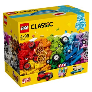 Obrazek Lego classic klocki na kółkach 10715