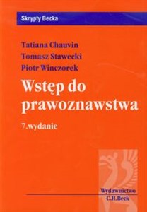 Picture of Wstęp do prawoznawstwa