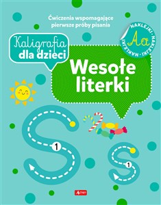 Obrazek Kaligrafia dla dzieci Wesołe literki