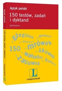Obrazek Język polski. 150 testów, zadań i dyktand z płytą CD gimnazjum