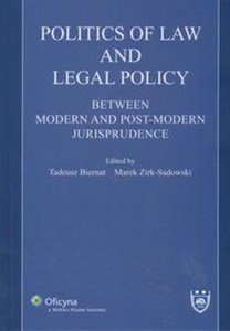 Obrazek Politics of law and legal policy