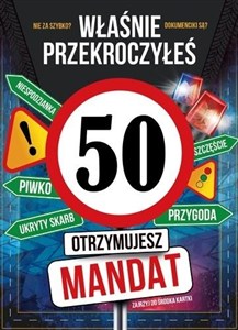 Obrazek Karnet Urodziny 50