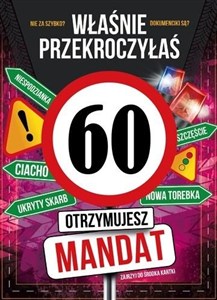 Obrazek Karnet Urodziny 60