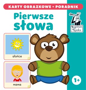 Picture of Kapitan Nauka Pierwsze słowa karty obrazkowe + poradnik