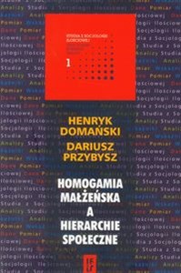 Obrazek Homogamia małżeńska a hierarchie społeczne