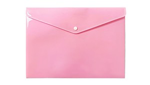 Obrazek Teczka A4 kopertowa PP pastel różowy