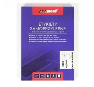 Obrazek Etykiety samoprzylepne A4/100K 24x70x37mm