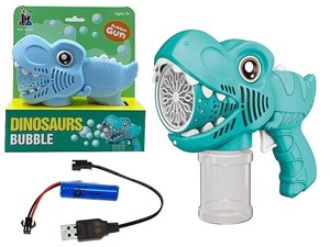 Obrazek Pistolet do baniek na baterie Dinozaur