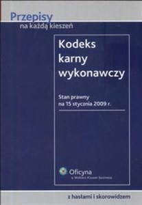 Obrazek Kodeks karny wykonawczy