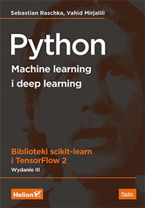 Obrazek Python Machine learning i deep learning Biblioteki scikit-learn i TensorFlow 2.