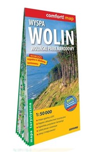 Obrazek Wyspa Wolin Woliński Park Narodowy laminowana mapa turystyczna 1:50 000