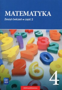 Obrazek Matematyka 4 Zeszyt ćwiczeń Część 2 Szkoła podstawowa